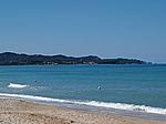 Im Westen die Klippen des Kap Drastis mit dem Canal d'Amour 